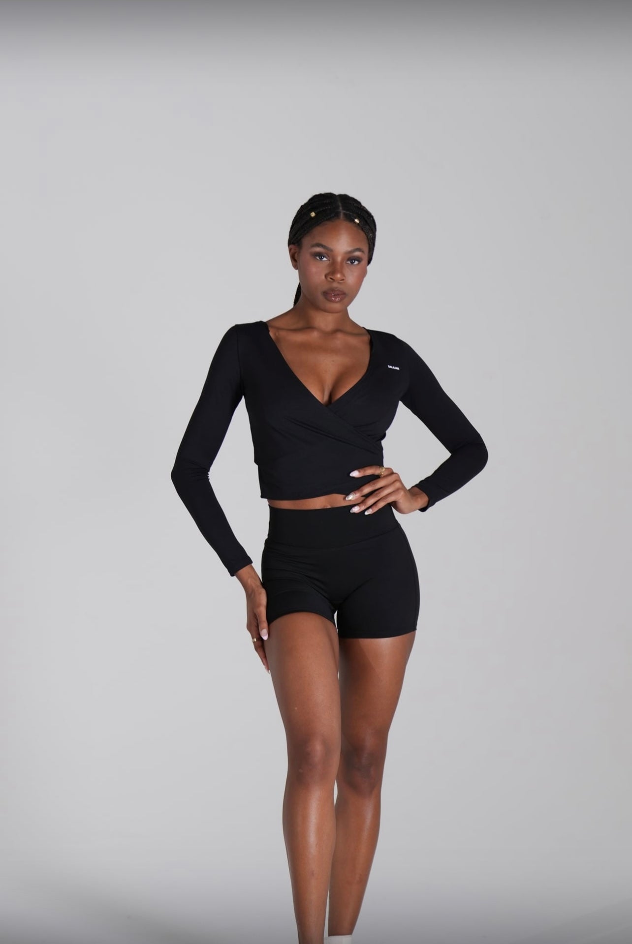 Bay Breeze Wrap Top'