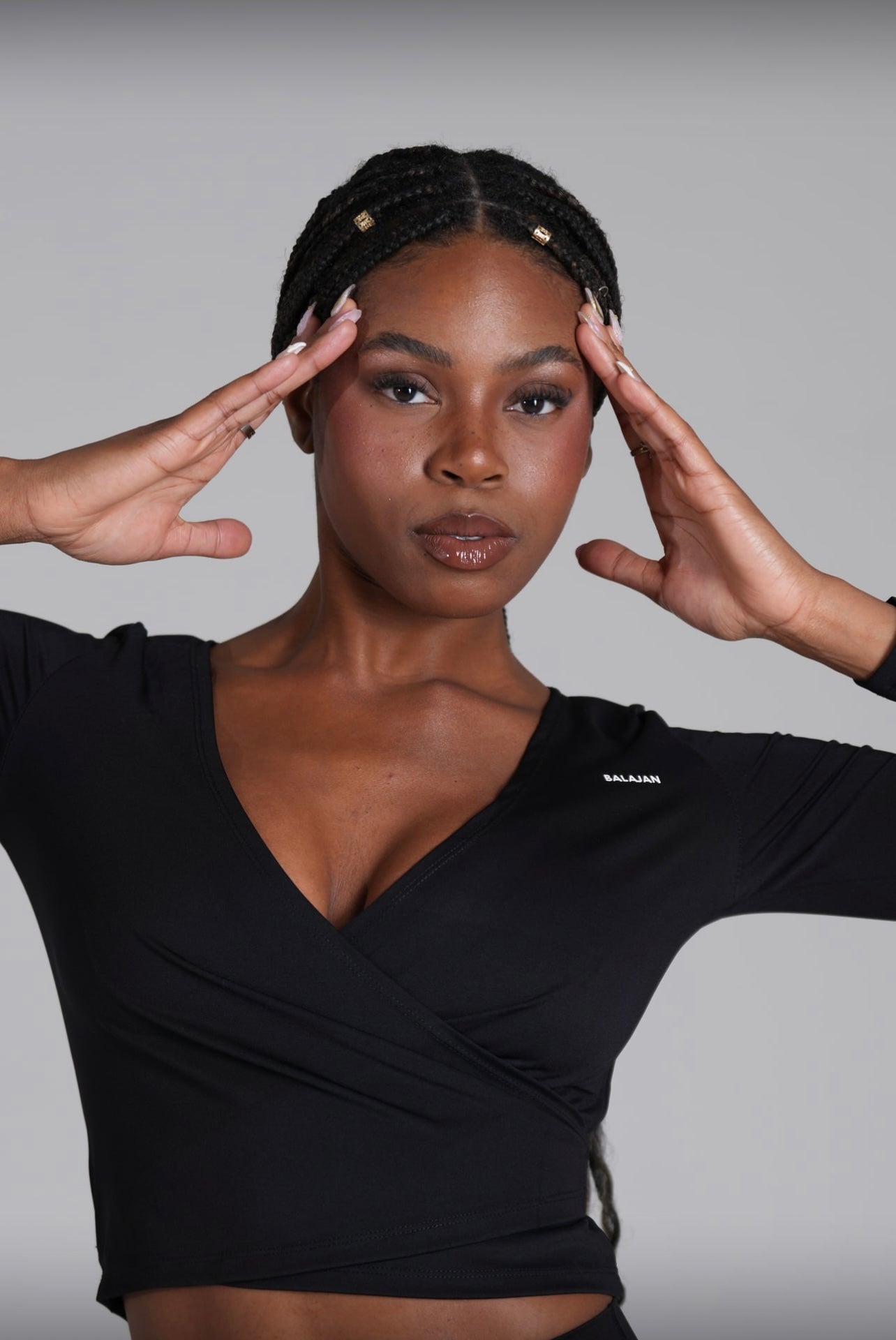 Bay Breeze Wrap Top'